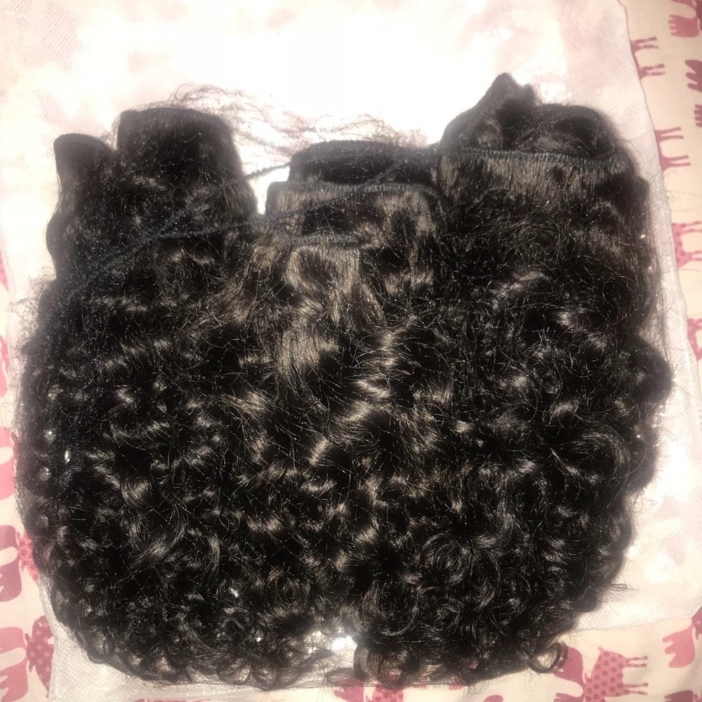 100% virgin human hair Brazilian deep wave